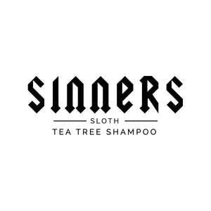 SINNERS SLOTH • TEA TREE SHAMPOO 250ML